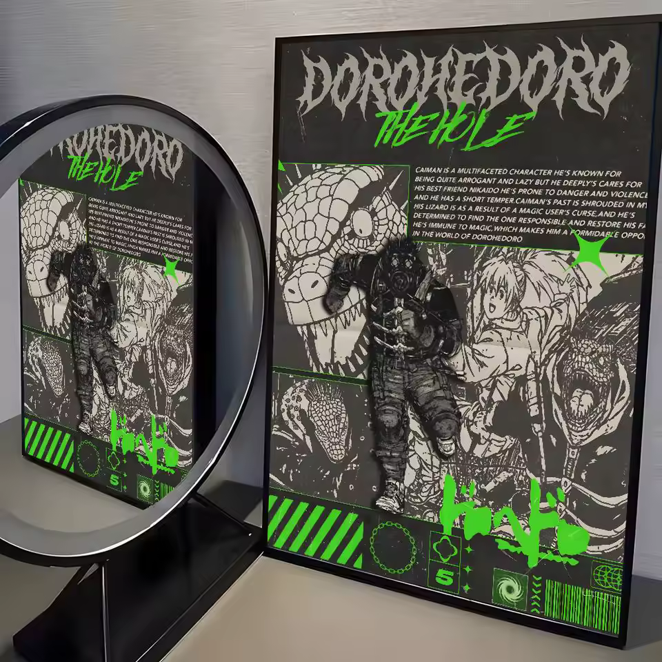 Dorohedoro Classic Tribute Wall Art