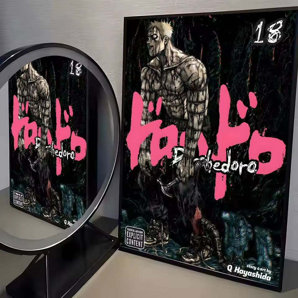 Dorohedoro Graphic Design Wall Art