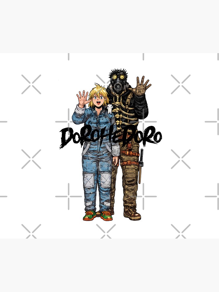 Dorohedoro Graphic Design Throw Pillow - Image 2