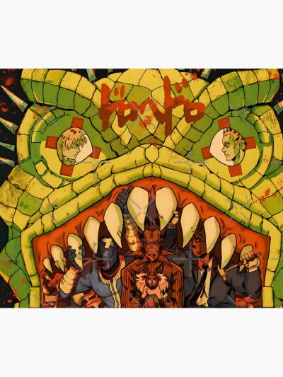 Alternative view of Dorohedoro Classic Tribute Throw Pillow
