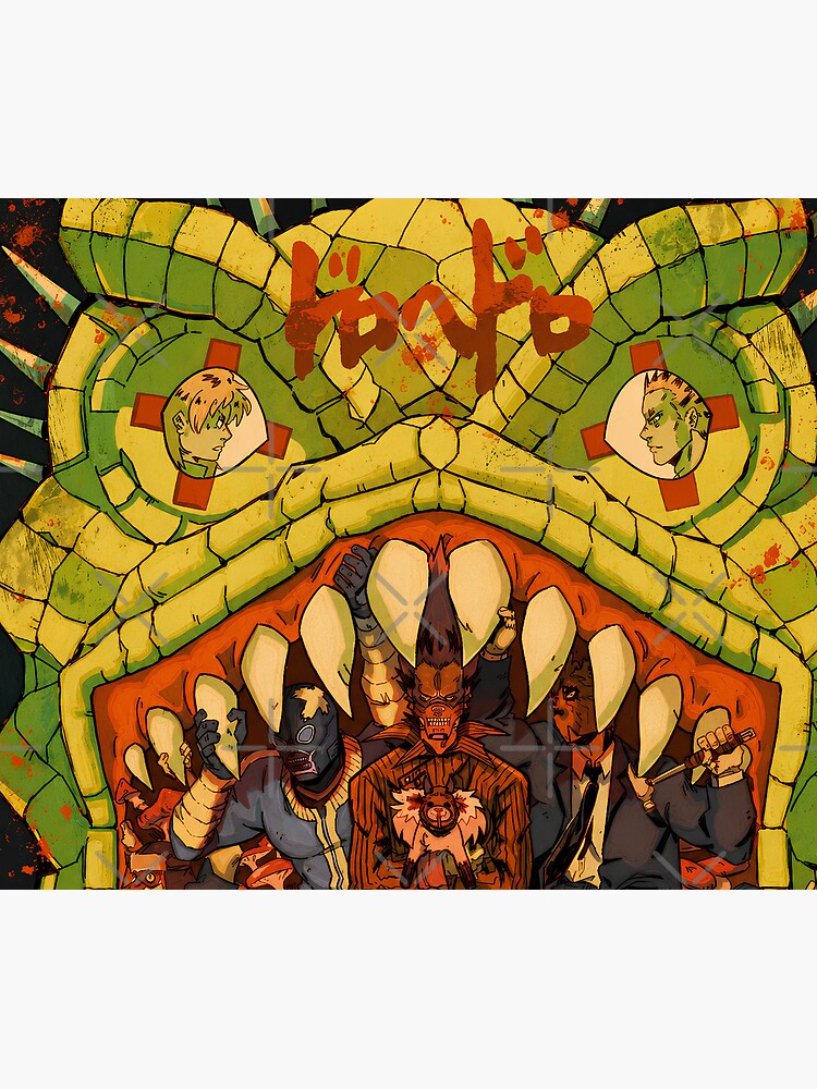 Dorohedoro Classic Tribute Throw Pillow - Image 2