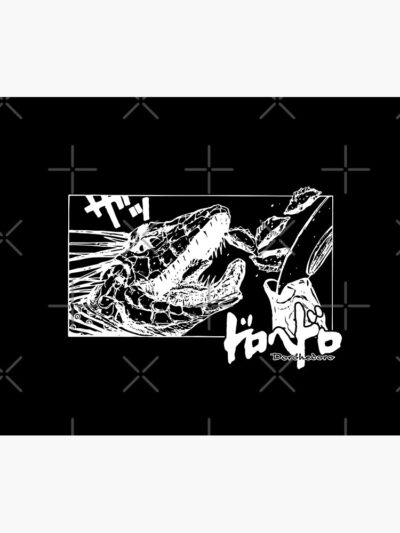 Alternative view of Caiman Dorohedoro Throw Pillow