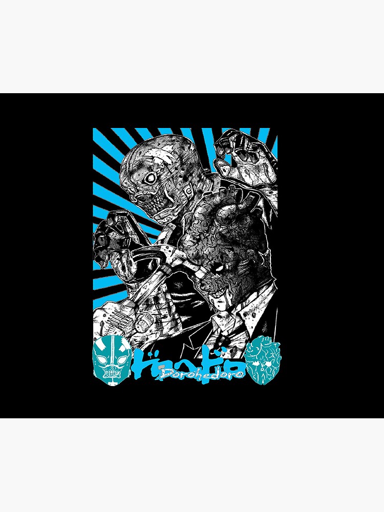 Dorohedoro Grunge Style Throw Pillow - Image 2