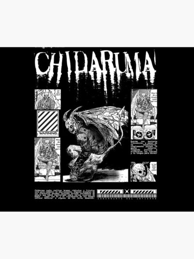 Alternative view of Chidaruma Dorohedoro Anime Inspired Throw Pillow