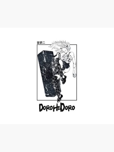 Alternative view of Dorohedoro Nikaido Design Throw Pillow