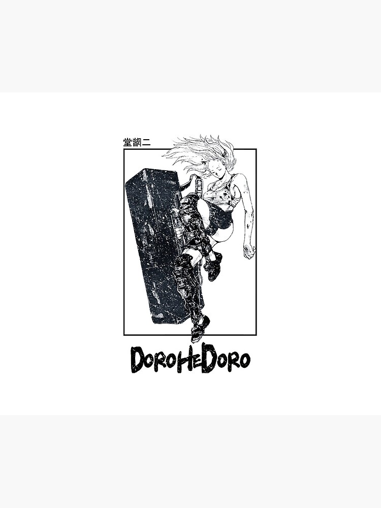 Dorohedoro Nikaido Design Throw Pillow - Image 2