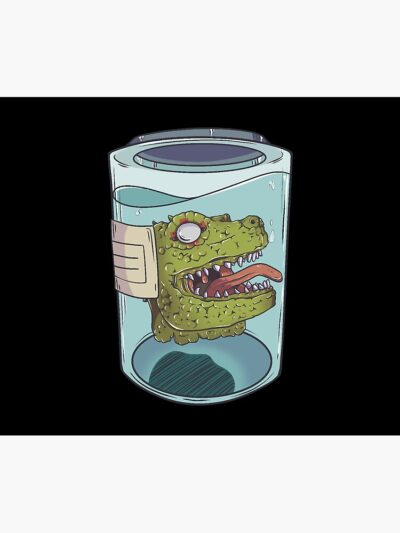 Alternative view of Dorohedoro Head Throw Pillow