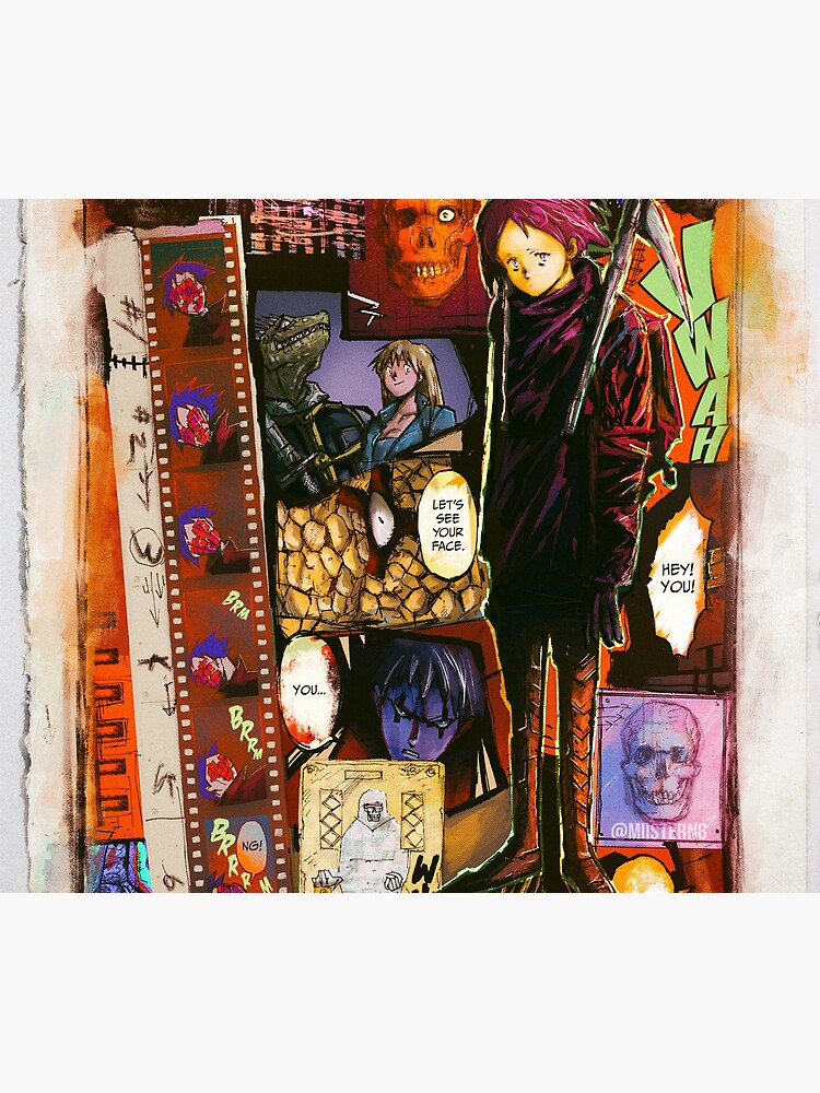Dorohedoro Fantasy Series Throw Pillow - Image 2