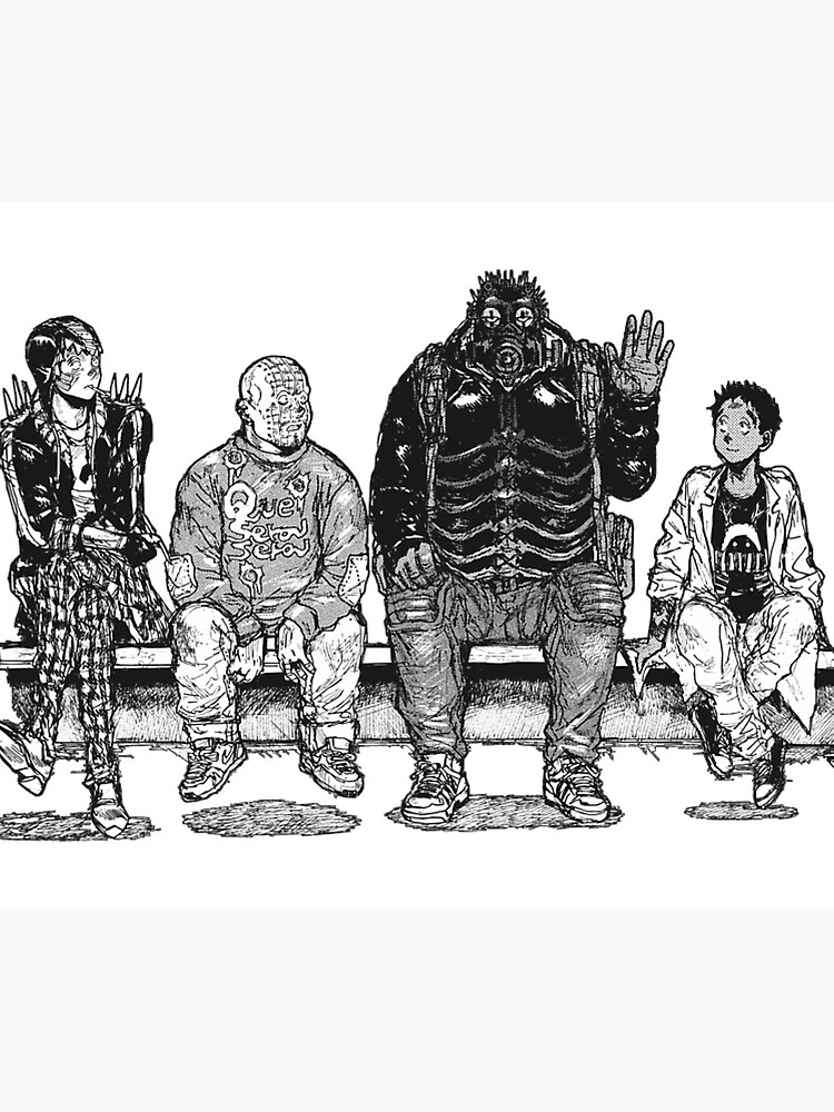 Dorohedoro Benched Throw Pillow - Image 2