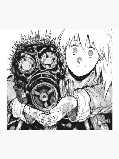 Alternative view of Dorohedoro Nikaido And Caiman Throw Pillow