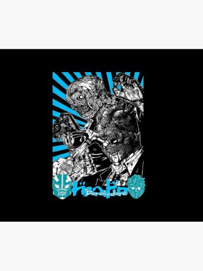 Alternative view of Dorohedoro Grunge Style Shower Curtain