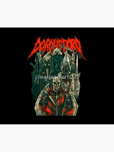 Alternative view of Dorohedoro Metal Rock Band Shower Curtain