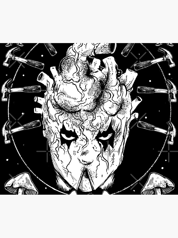 Dorohedoro Mysterious Universe Shower Curtain - Image 2