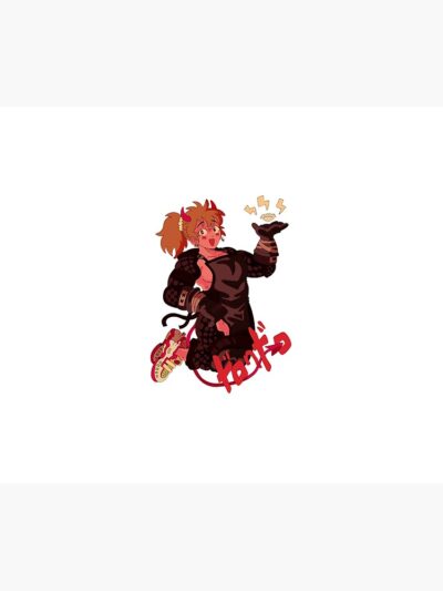 Alternative view of Cool Shoes Devil Girl Shower Curtain