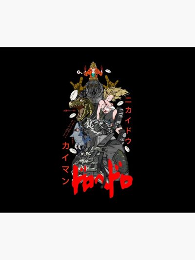 Alternative view of Dorohedoro Gothic Design Tapestry
