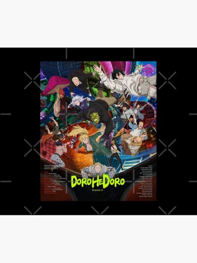 Alternative view of Dorohedoro Vintage Style Tapestry