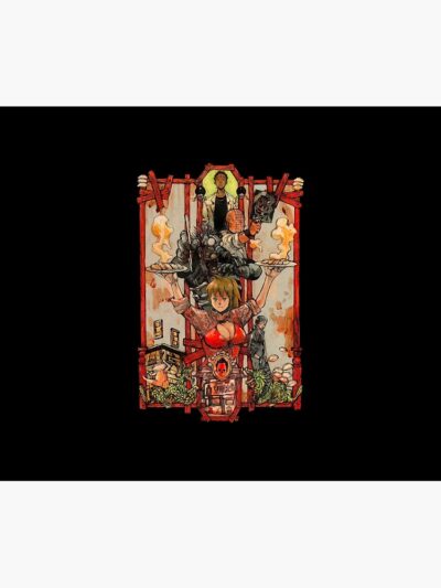 Alternative view of Dorohedoro Logo Tapestry