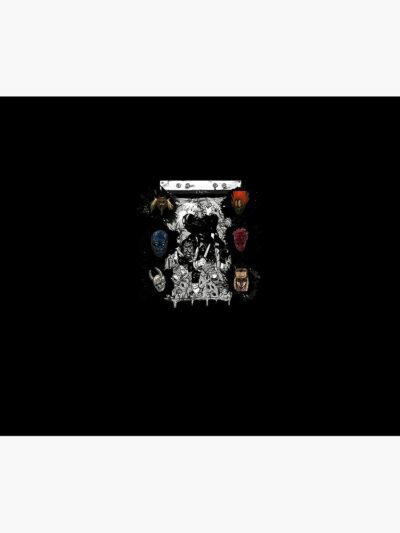 Alternative view of Dorohedoro Anime Inspired Tapestry