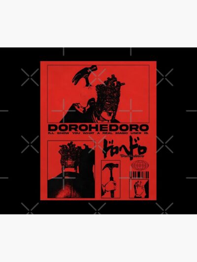 Alternative view of Dorohedoro Iconic Design Tapestry