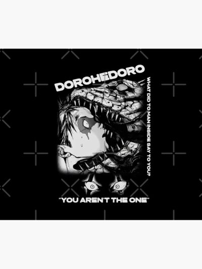 Alternative view of Dorohedoro Dark Aesthetic Tapestry