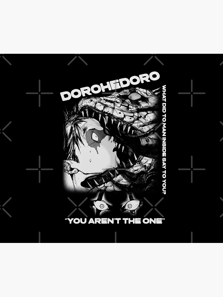 Dorohedoro Dark Aesthetic Tapestry - Image 2