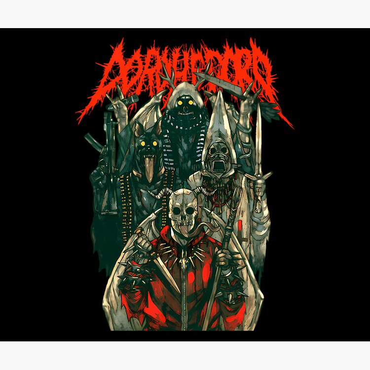 Dorohedoro Metal Rock Band Tote Bag - Image 2