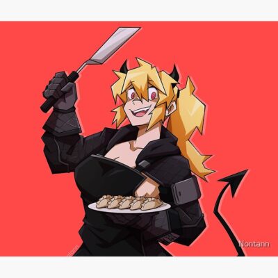 Alternative view of Devil Nikaido Dorohedoro Tote Bag