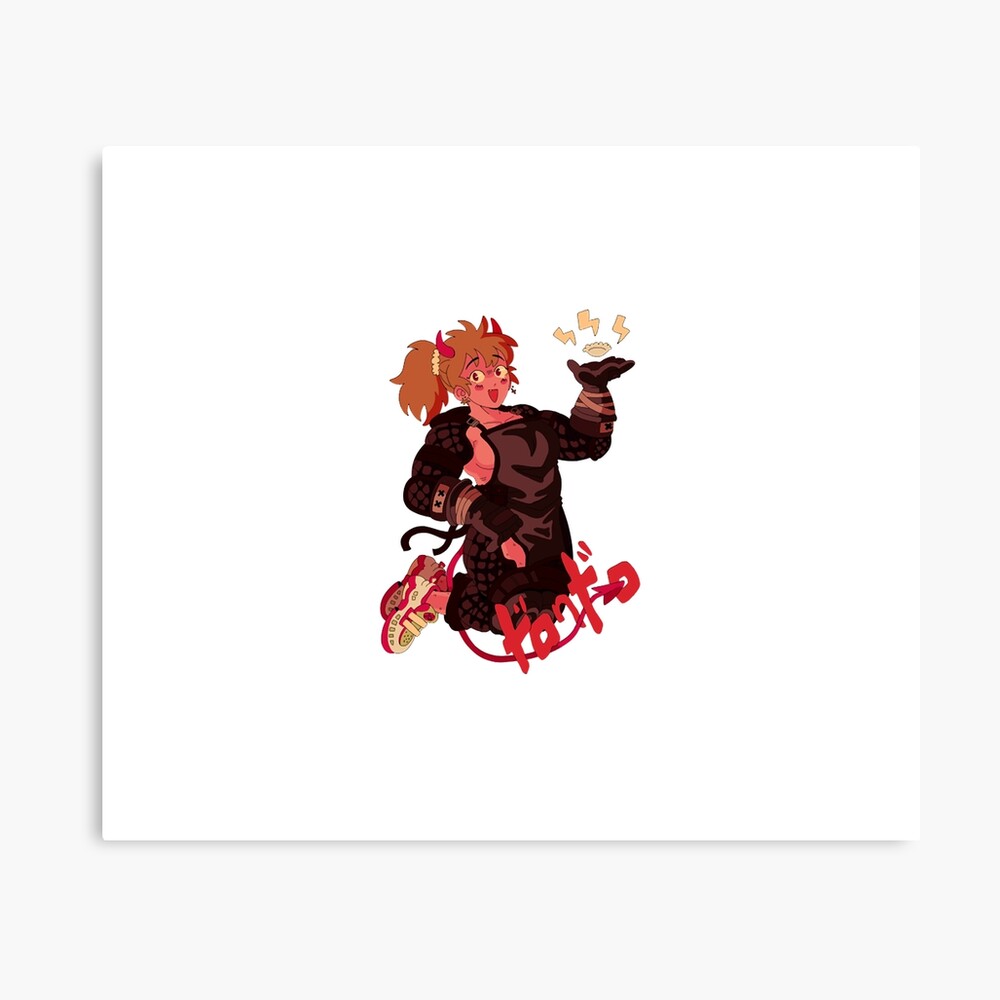 Cool Shoes Devil Girl Poster