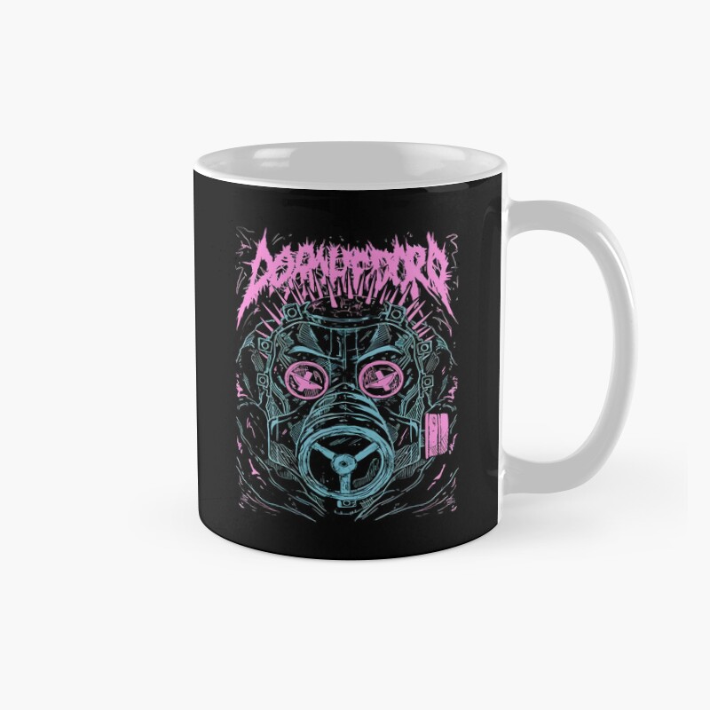 Caiman Gas Mask Dark Fantasy Manga Mug