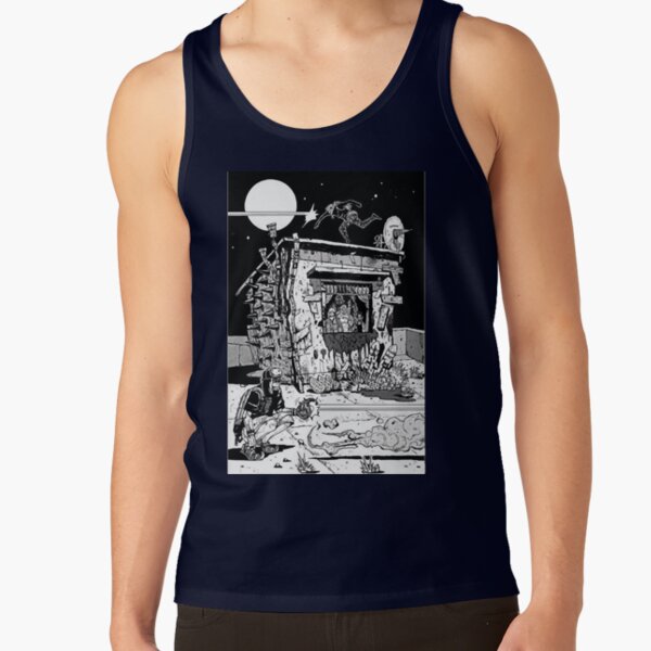 Fujita Dorohedoro Graphic Design Tank Top