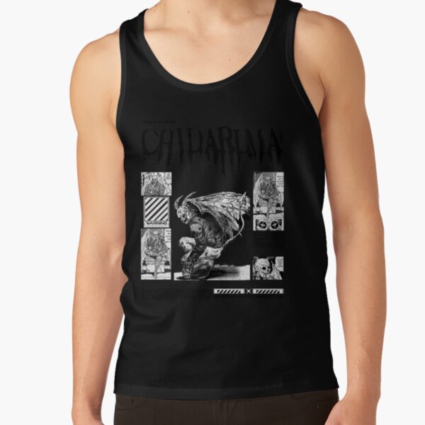 Chidaruma Dorohedoro Bold Illustration Tank Top - Image 3