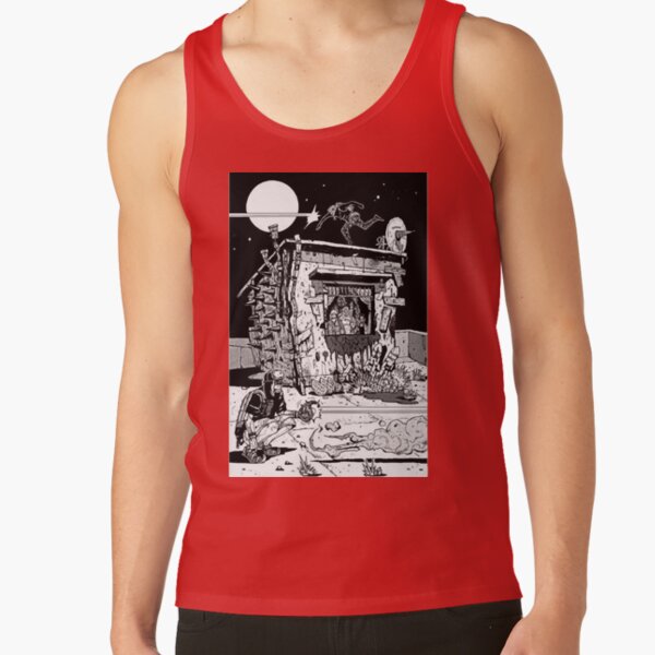 Fujita Dorohedoro Graphic Design Tank Top - Image 5