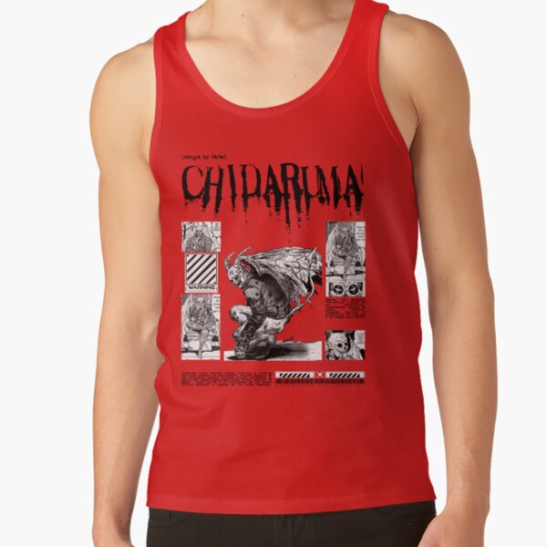 Chidaruma Dorohedoro Bold Illustration Tank Top - Image 5
