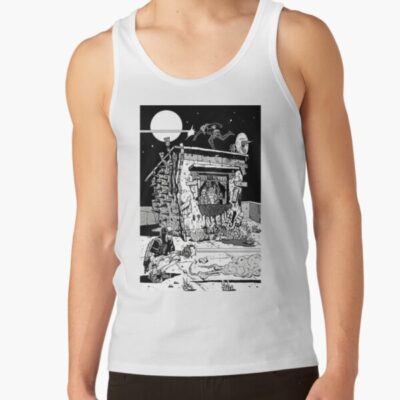 Alternative view of Fujita Dorohedoro Graphic Design Tank Top