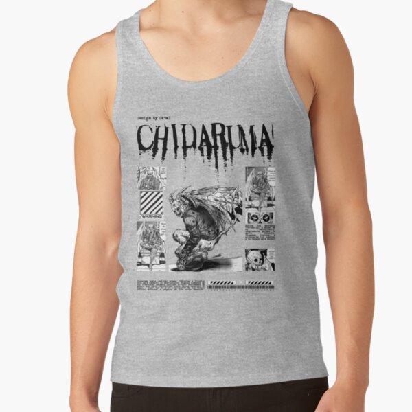 Chidaruma Dorohedoro Bold Illustration Tank Top - Image 4