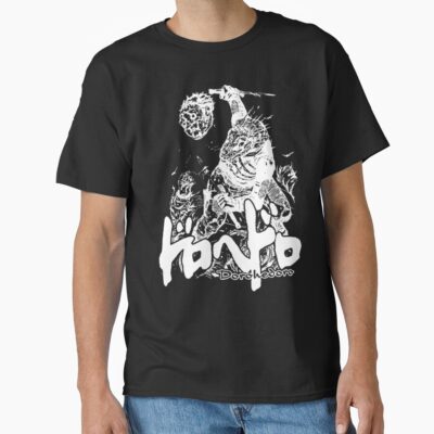 Alternative view of Caiman Dorohedoro Dark Manga T-shirt