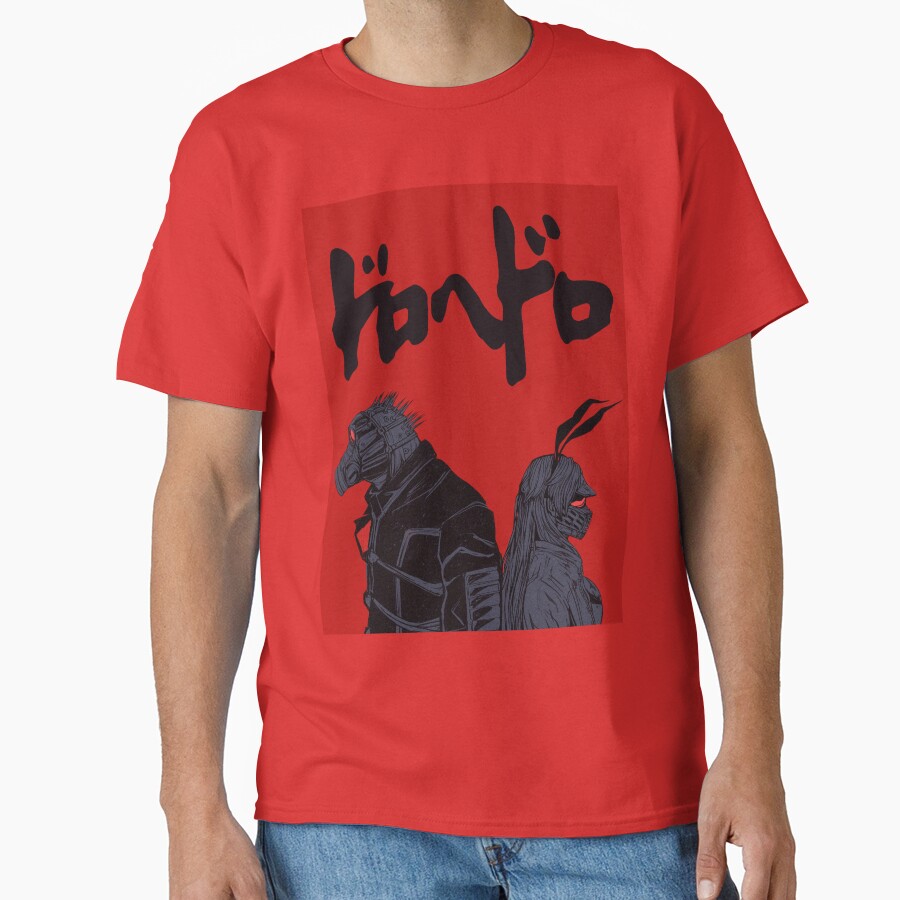 Dorohedoro Caiman And Nikaido T-shirt - Image 5