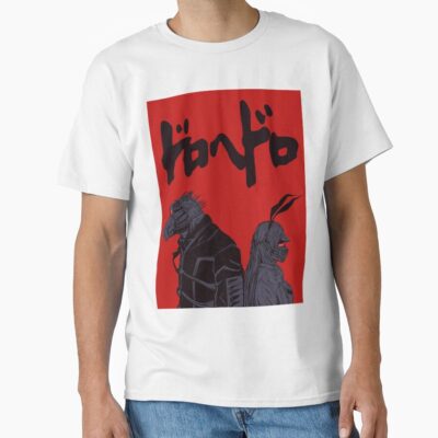 Alternative view of Dorohedoro Caiman And Nikaido T-shirt