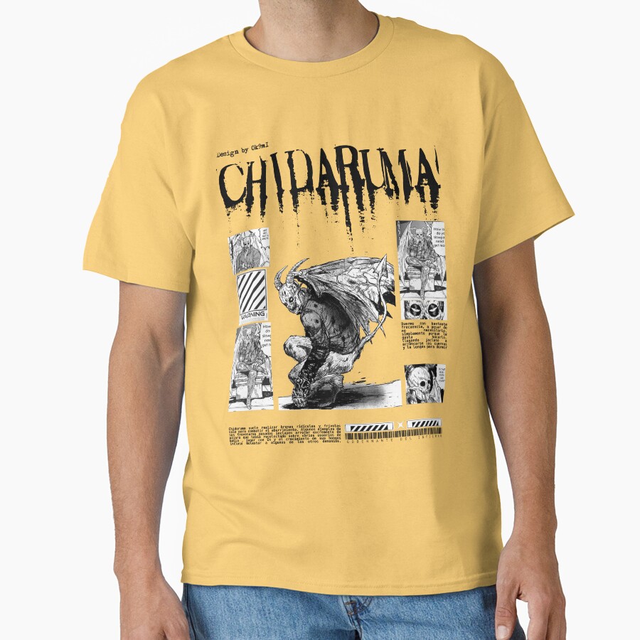 Chidaruma Dorohedoro Bold Illustration T-shirt - Image 6