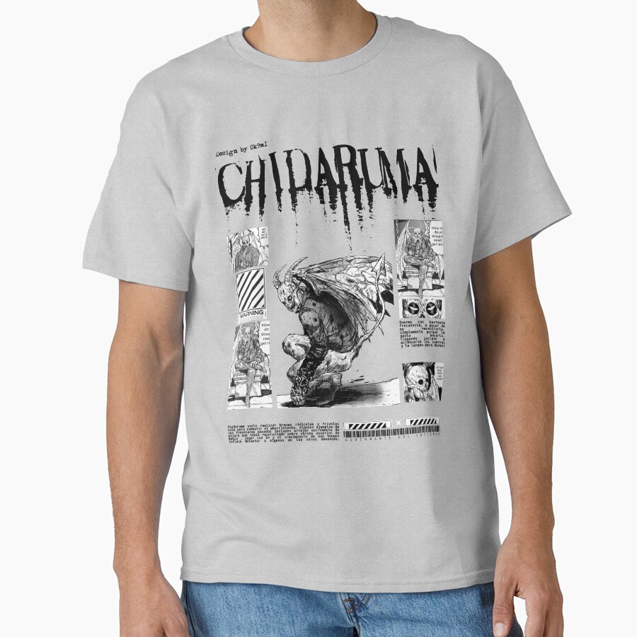 Chidaruma Dorohedoro Bold Illustration T-shirt - Image 4