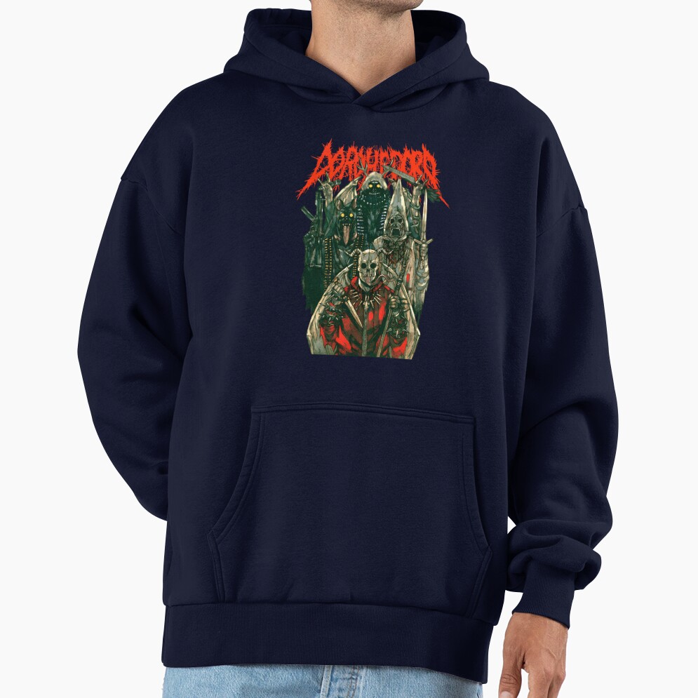 Dorohedoro Metal Rock Band Hoodie - Image 5