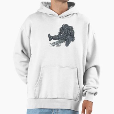 Alternative view of Boss Man Edit Dorohedoro Hoodie