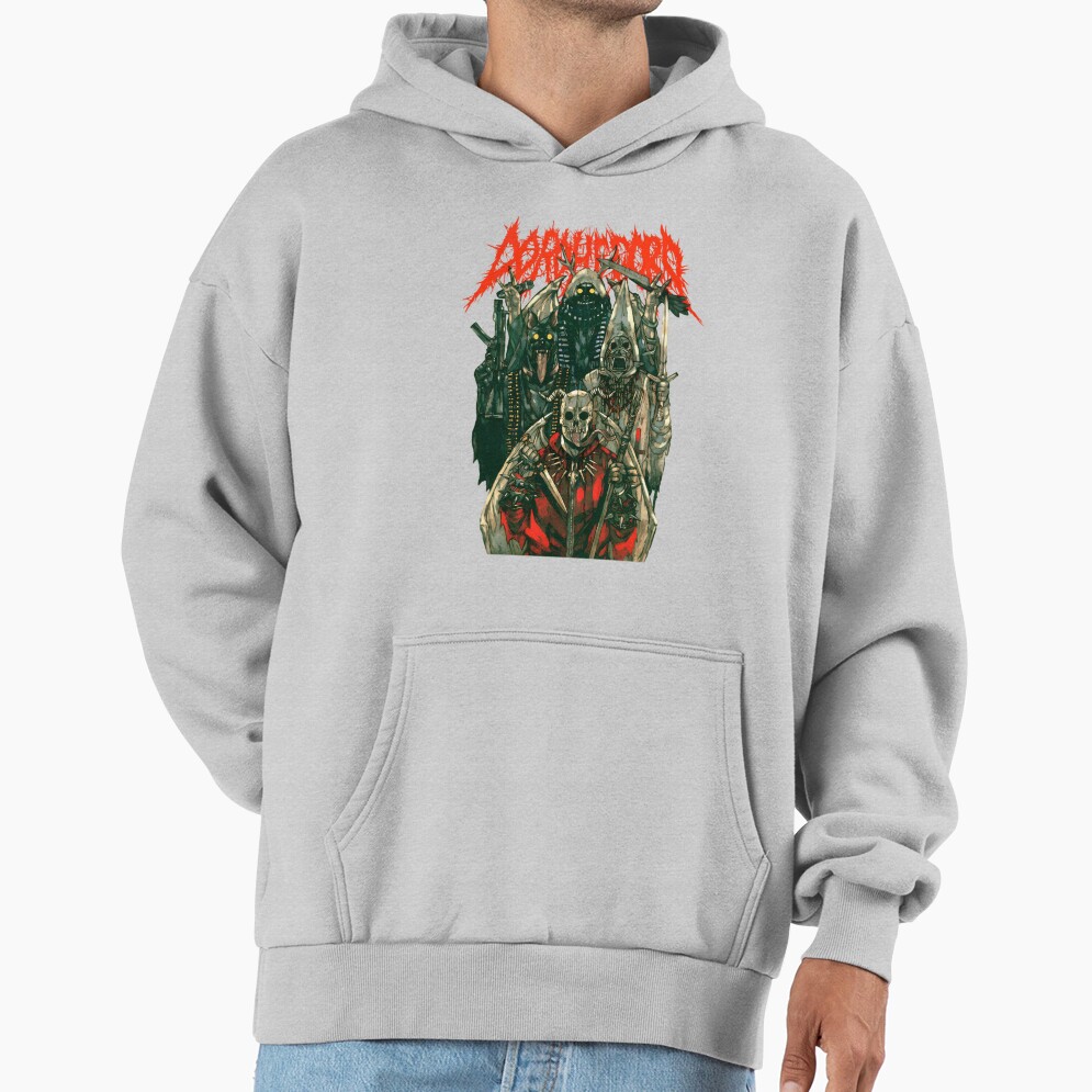 Dorohedoro Metal Rock Band Hoodie - Image 4