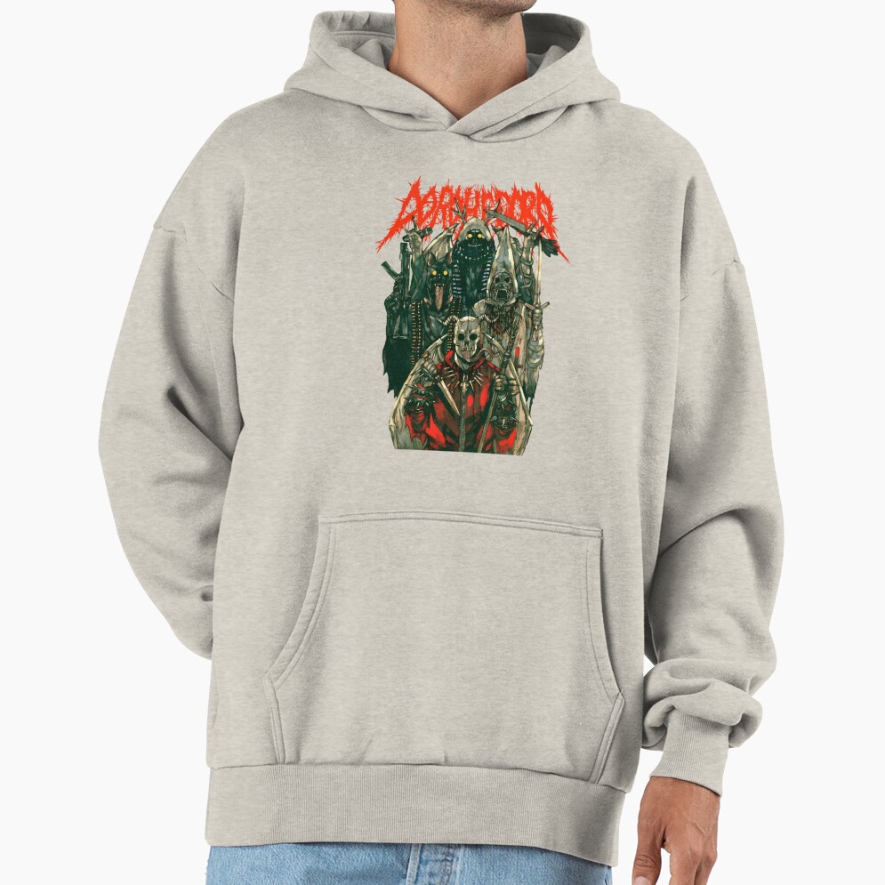 Dorohedoro Metal Rock Band Hoodie - Image 3