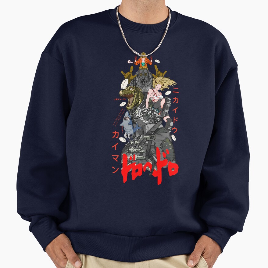 Dorohedoro Inspired Design Sweatshirt - Image 5