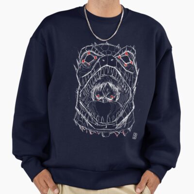 Alternative view of You Are Not The One Dorohedoro Kaiman Sweatshirt