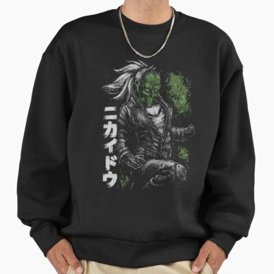 Alternative view of Nikaido Dorohedoro Artistic Design Sweatshirt