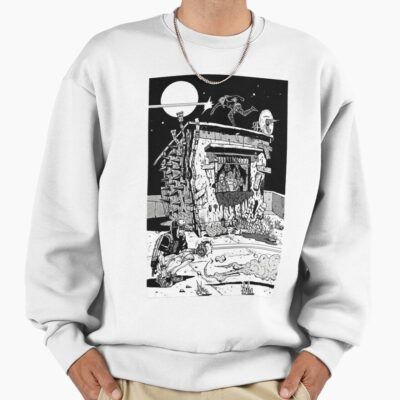 Alternative view of Fujita Dorohedoro Graphic Design Sweatshirt