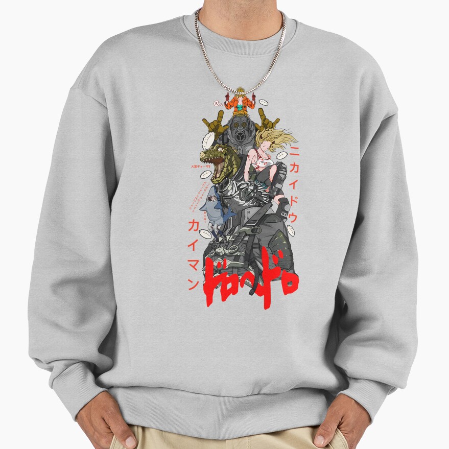 Dorohedoro Inspired Design Sweatshirt - Image 4