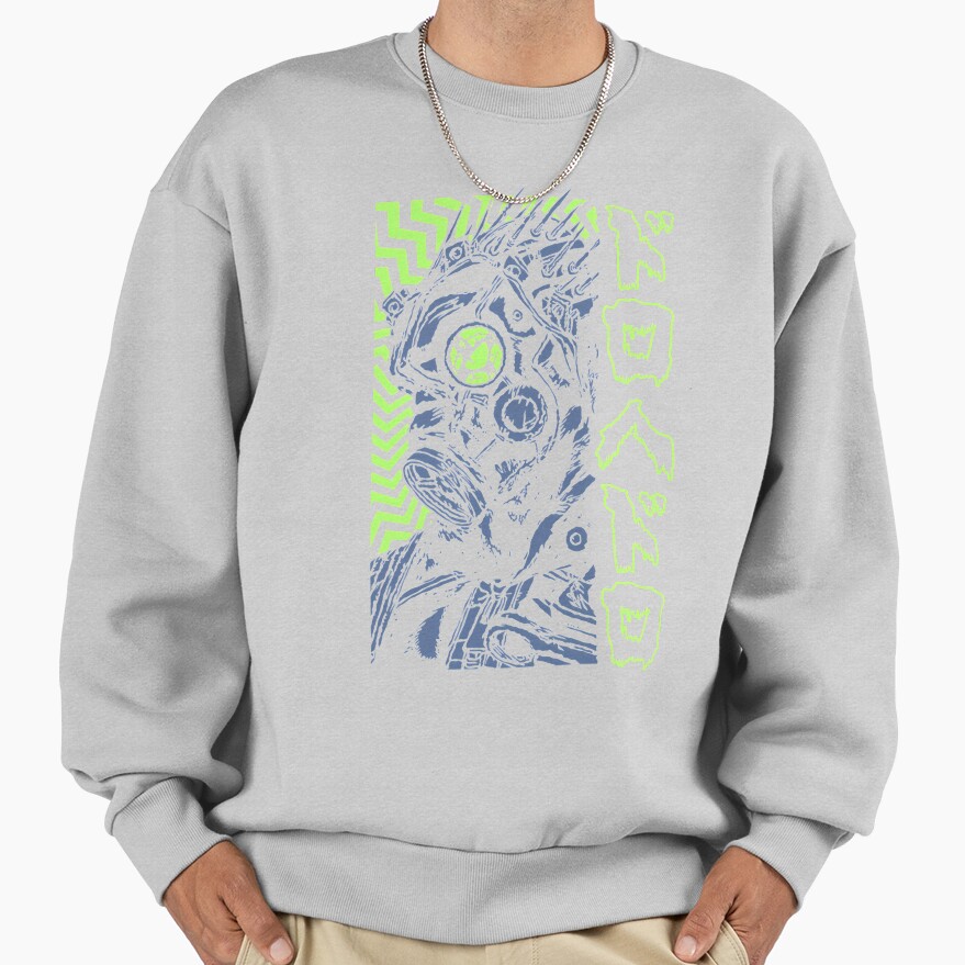 Kaiman Dorohedoro Manga Anime Iv2 Sweatshirt - Image 4